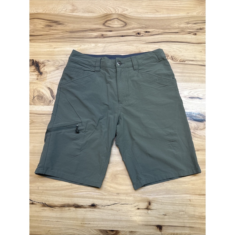 Patagonia Men's Quandary Hiking Shorts in Forge Green Mens Sz 30 Hiking Gorpcore